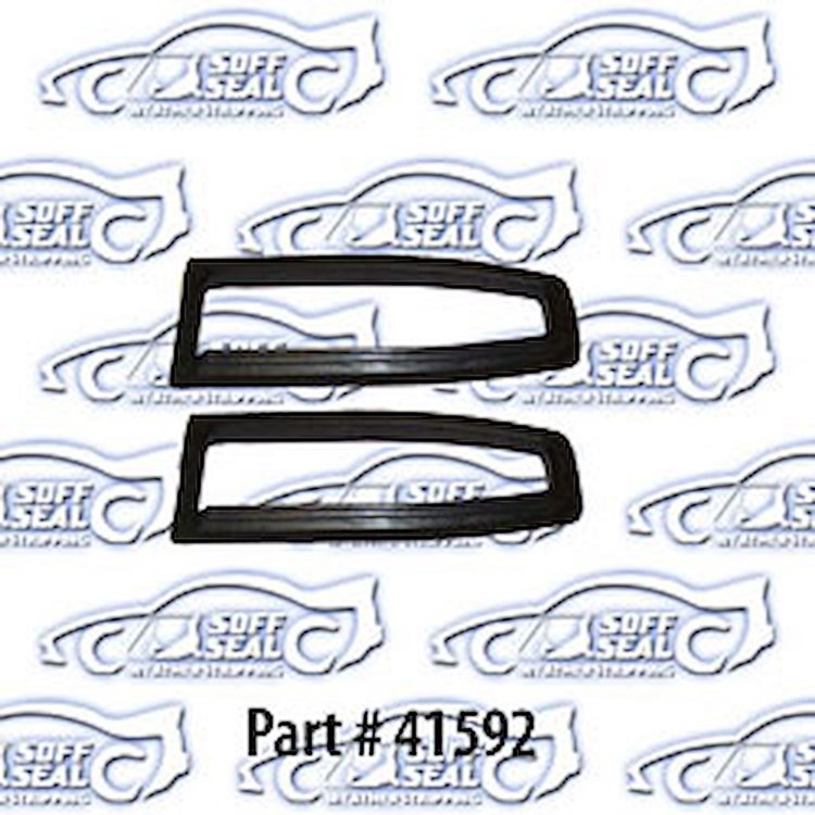Taillight Bezel Seals 70-72 Chevrolet II Nova