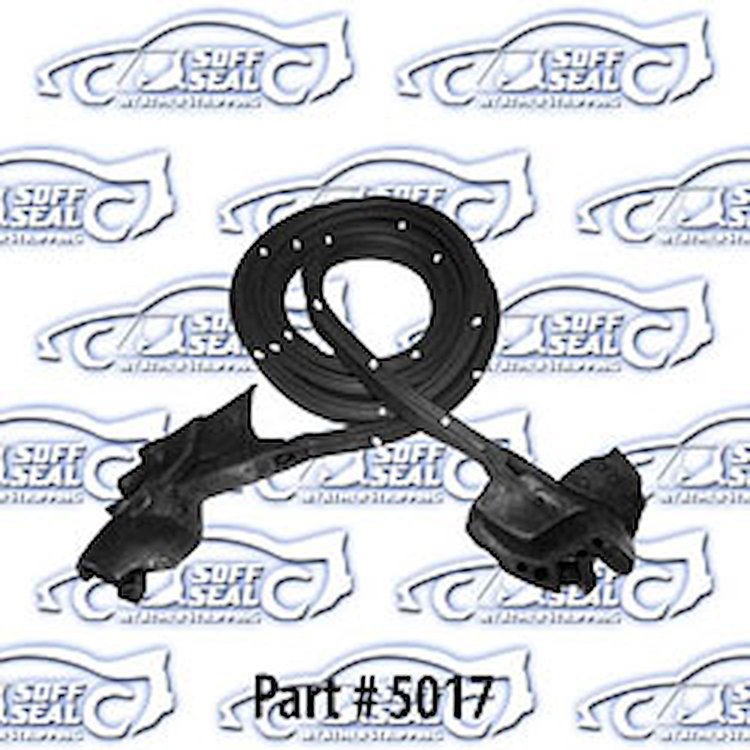 Door Weatherstrip W/ Clips & Molded Ends Chevelle, El Camino, LeMans, Century, Regal, Cutlass 1973-77