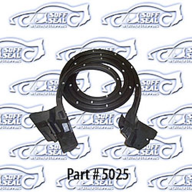 Door Weatherstrip W/ Clips & Molded Ends 1978-88 Malibu, El Camino, Monte Carlo, Olds Cutlass, Regal, LeMans, Grand Prix