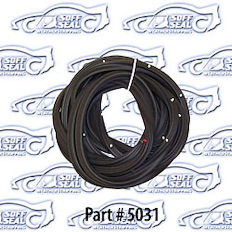 Door Weatherstrip W/ Clips 66-67 Chevrolet El Camino
