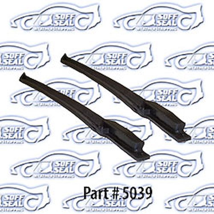 Pillar Post Weatherstrip W/ Molded Ends 64-65 Chevrolet Chevelle, Pontiac Gto, Buick Skylark, Oldsmobile Cutlass