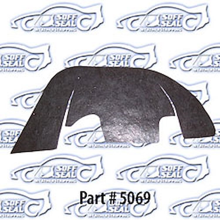 A-Arm Seal, Plastic Inner Fenders, W/ Staples 69-72 Chevrolet Chevelle, El Camino