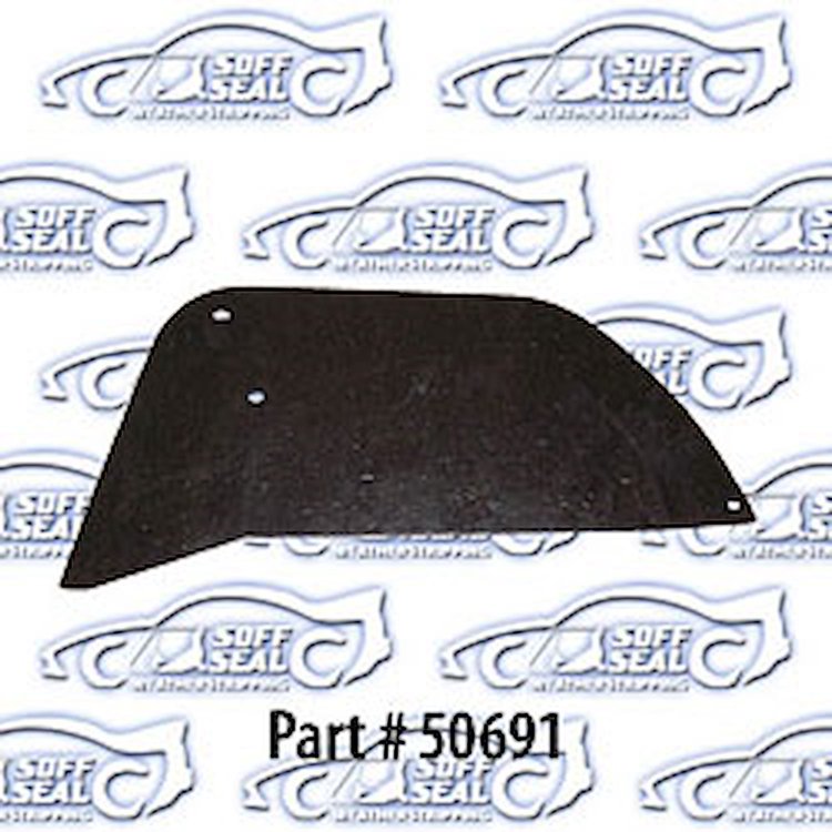 A-Arm Seal, Plastic Inner Fenders, W/ Staples 70-72 Chevrolet Monte Carlo
