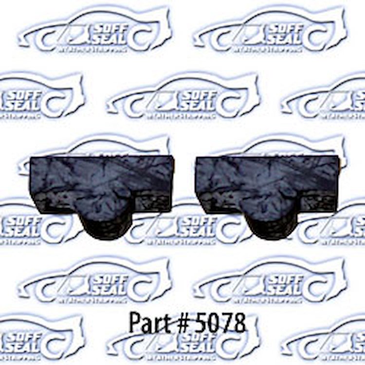 Rear Hood Bumpers 68-72 Chevrolet Chevelle