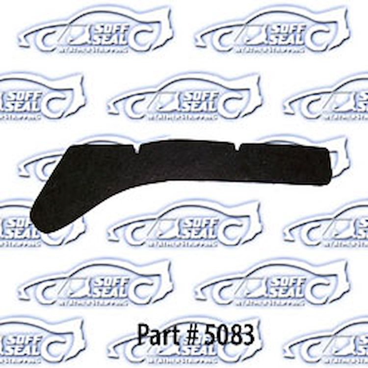Rear Body To Bumper Seals 66-67 Chevrolet Chevelle, El Camino
