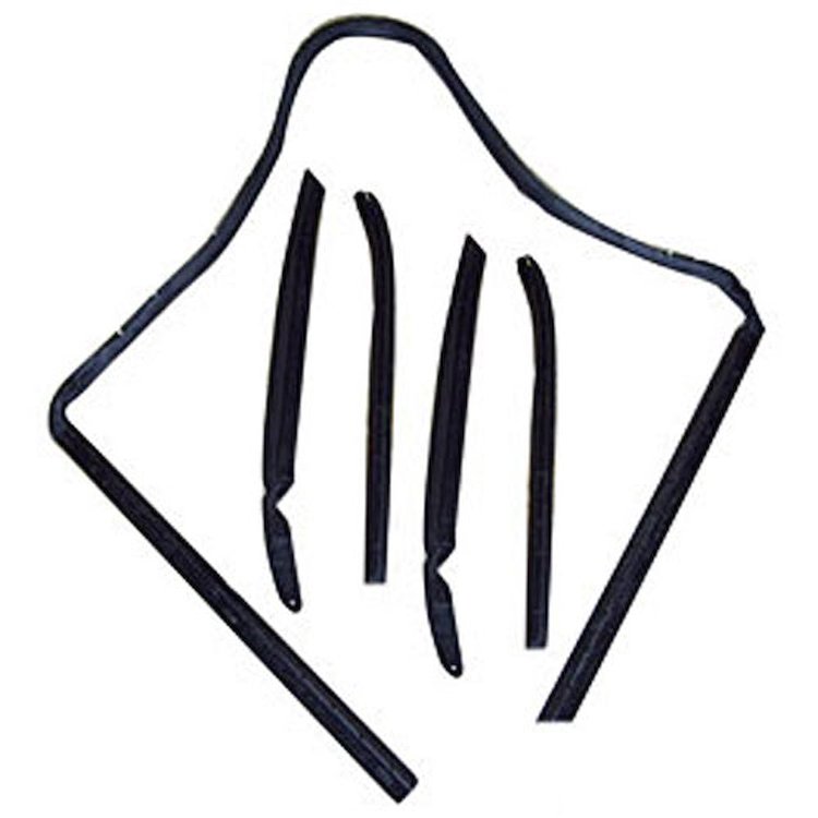 Weatherstrip kit for convertible top 64-65 Chevrolet Chevelle, Pontiac GTO, LeMans, Oldsmobile Cutlass, 442, Buick Skylark