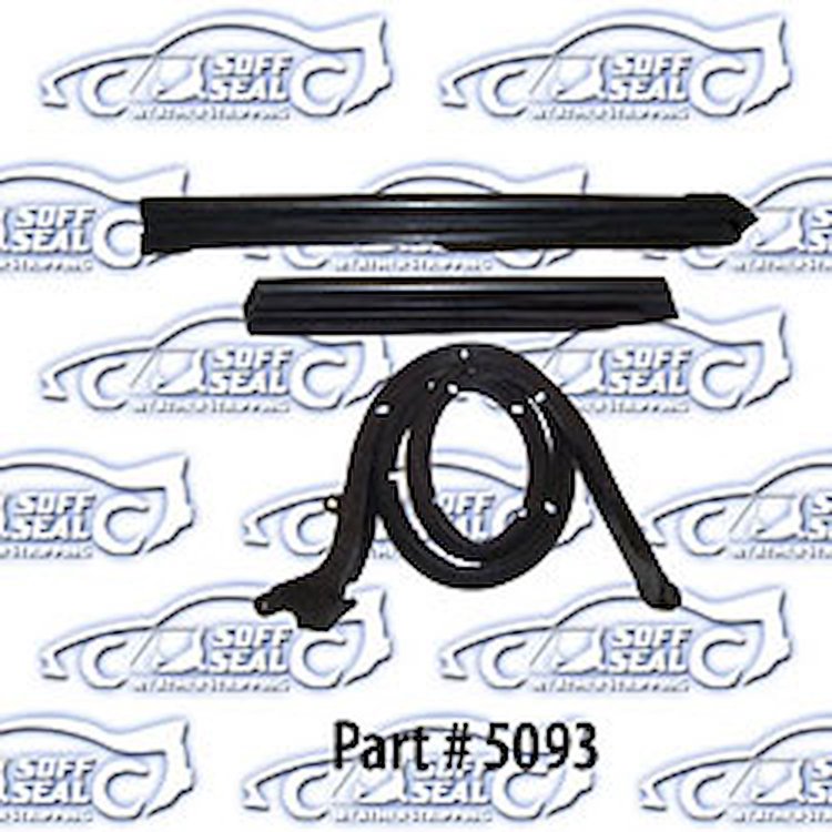 Weatherstrip kit for convertible top 68-72 Chevrolet Chevelle, Buick Skylark, Oldsmobile Cutlass, Pontiac LeMans Convertible