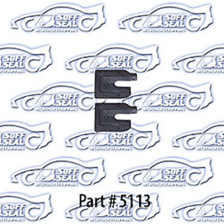 Rubber Door Jambs, U-Shape 64-65 Chevrolet Chevelle, Pontiac LeMans, GTO, Oldsmobile Cutlass, Buick Skylark