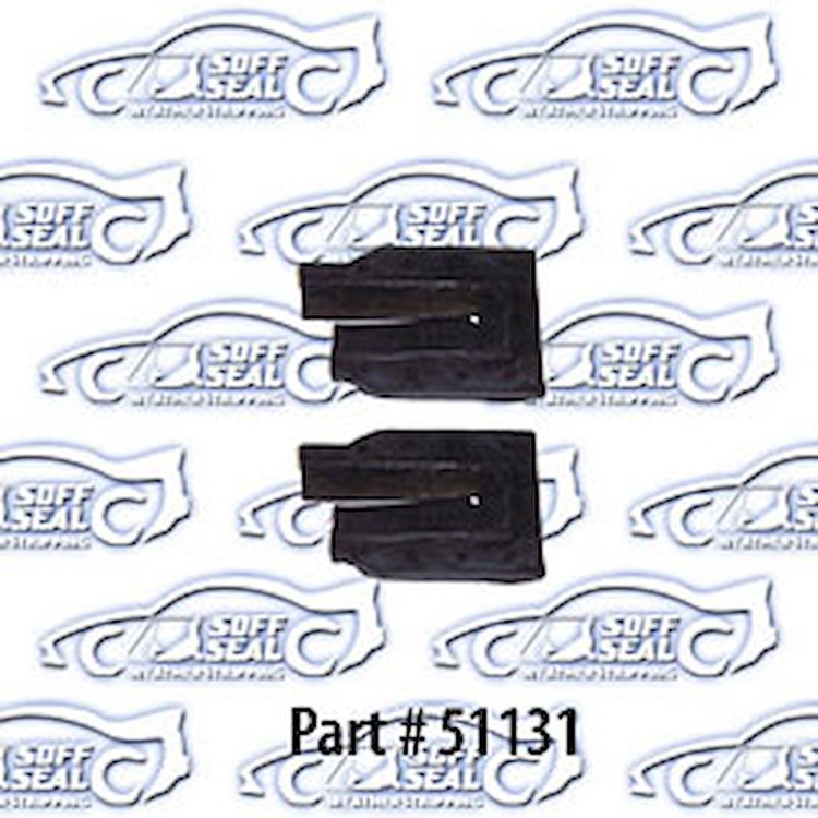Rubber Door Jams (U-Shaped) 66-67 Chevrolet Chevelle, Pontiac Lemans, Gto, Oldsmobile Cutlass, Buick Skylark