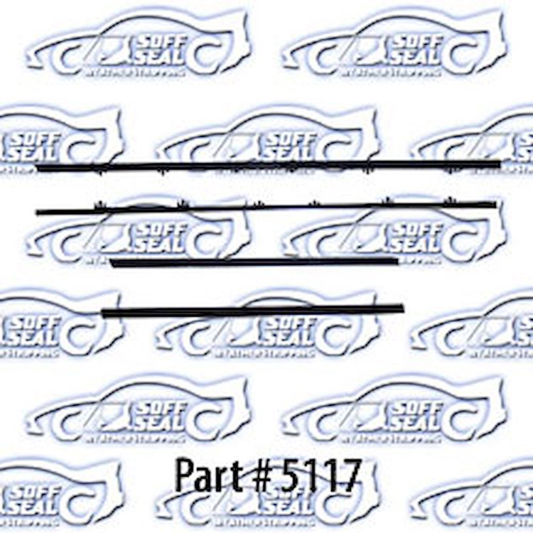 Window weatherstrip for 65 Chevrolet Chevelle Convertible