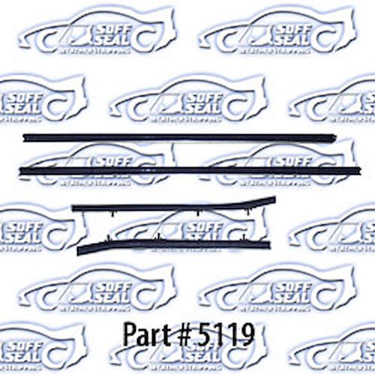Window weatherstrip for 66-67 Chevrolet Chevelle