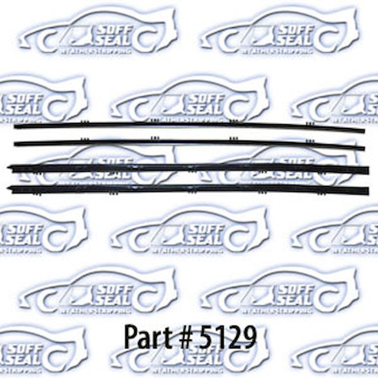 Window weatherstrip for 65 Chevrolet El Camino