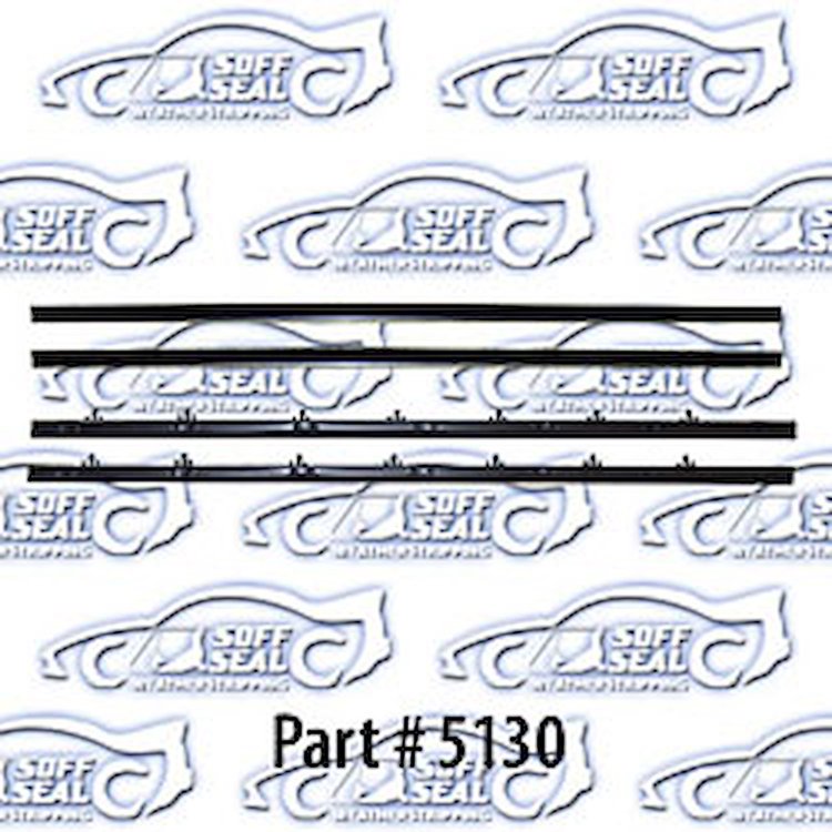 Window Weatherstrip Replacement Style 1966-67 Chevrolet El Camino