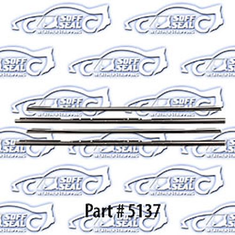Window Weatherstrips 1978-87 El Camino
