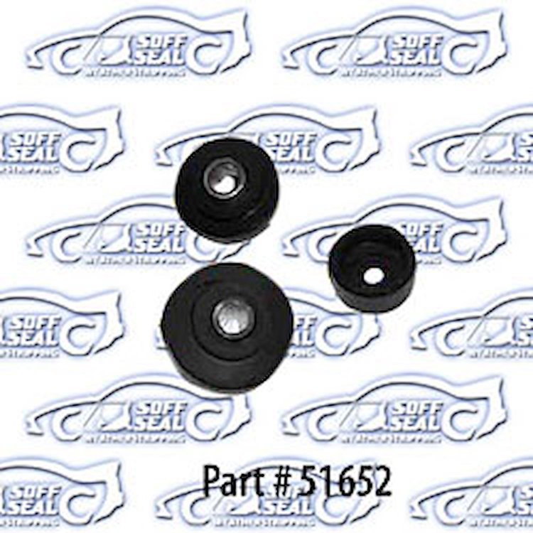 Body Mounts With Steel Sleves 70-72 Chevrolet Monte Carlo 2 Door Hardtop