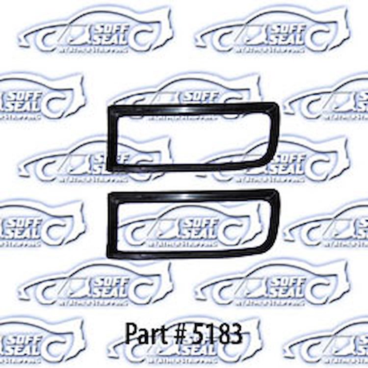 Taillight, mounting bases, upper & lower 64 Chevrolet Malibu