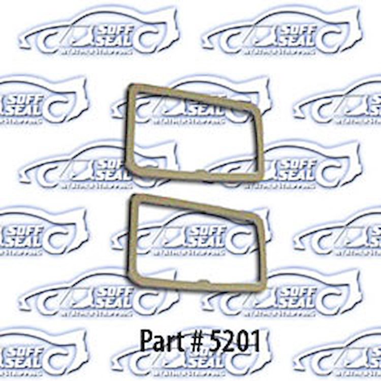 Taillight lens gaskets 70 Chevrolet Chevelle, El Camino