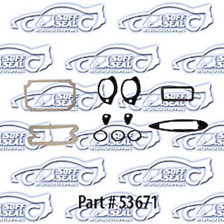 Paint Gasket Set 67 Chevrolet El Camino