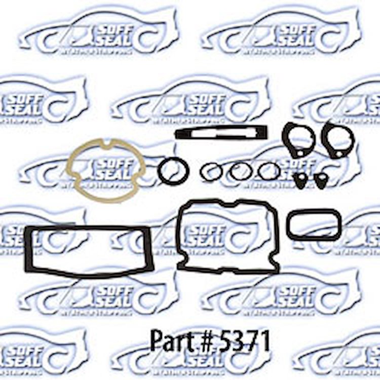 Paint Gasket Set 71-72 Chevrolet Chevelle Hardtop Convertible Sedan Station Wagon