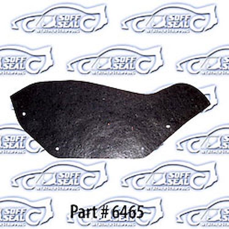Inner fender seal a-arm with staples 64-66 Pontiac GTO, LeMans