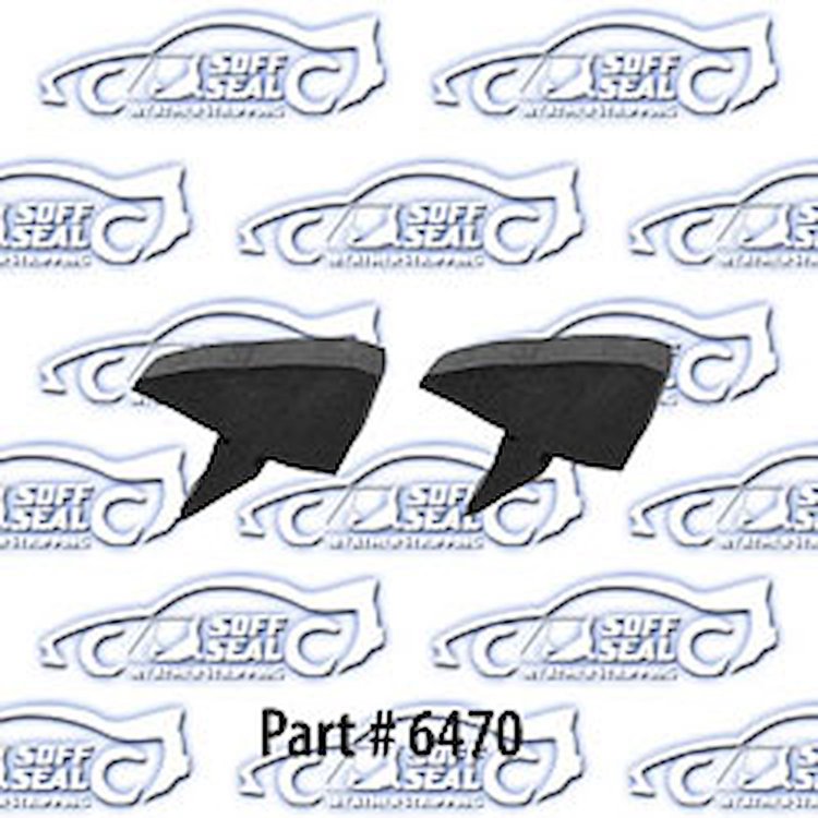 Hood to fender bumpers 4 per car