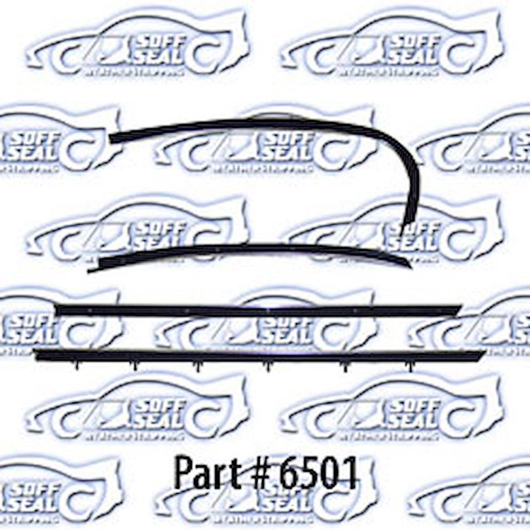 WINDOW W/STRIP HARDTOP
