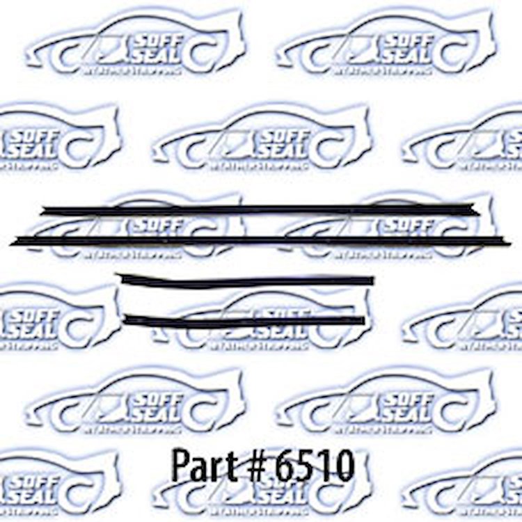 Window weatherstrip for 69-72 Pontiac GTO, LeMans