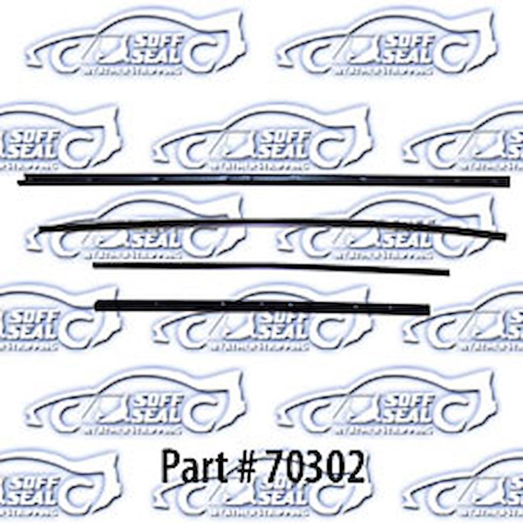 Window weatherstrip 65 Buick Skylark 2 Door Hardtop