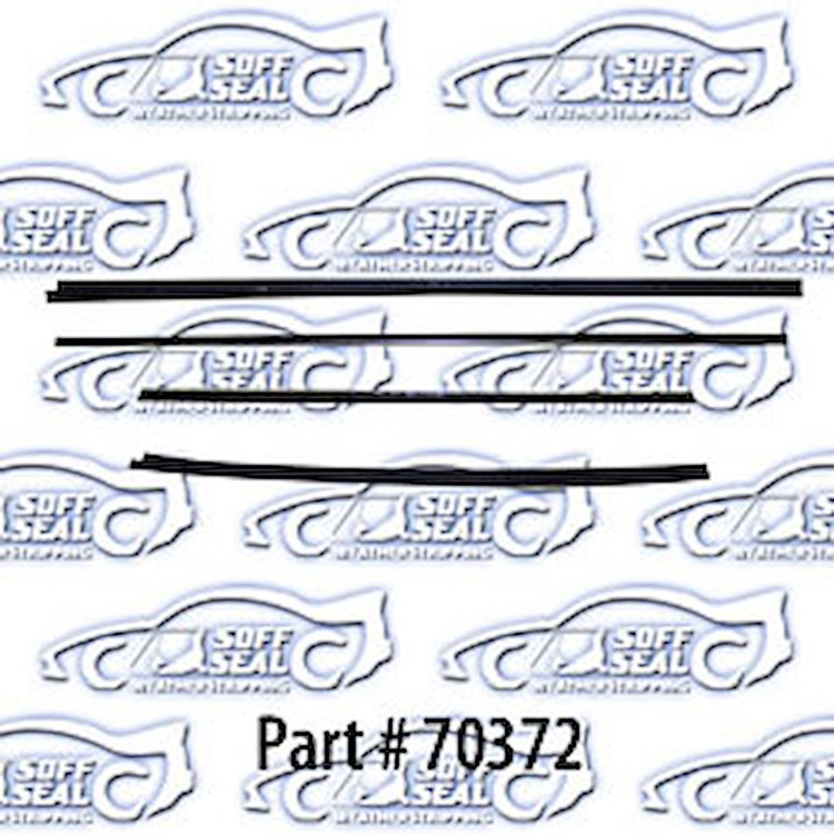 Window weatherstrip for 65 Oldsmobile Cutlass 442 2 Door Hardtop