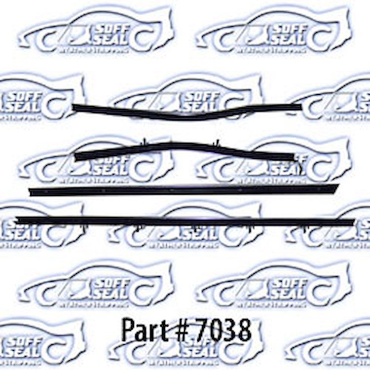 Window weatherstrip for 66-67 Oldsmobile Cutlass 442