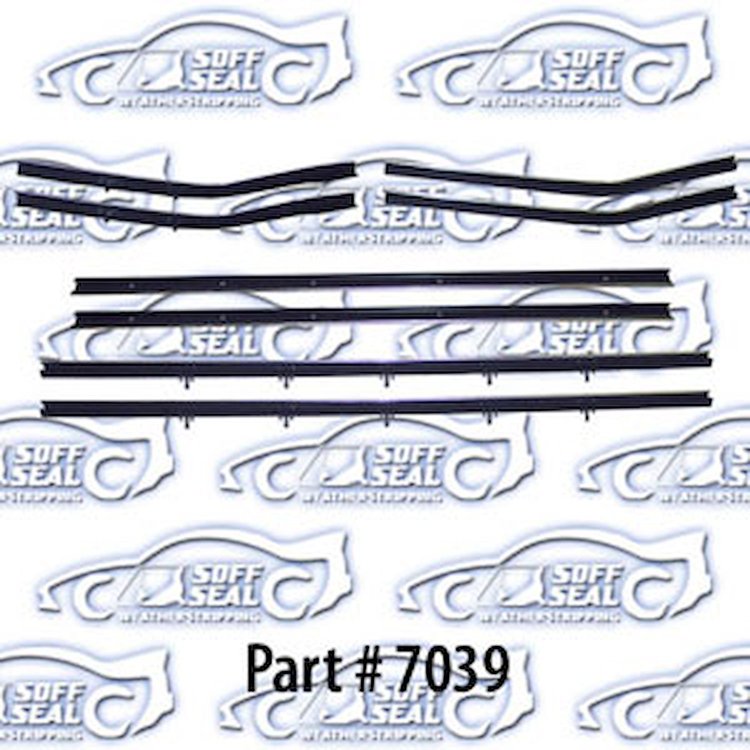 Window weatherstrip 66-67 Oldsmobile Cutlass 442 Convertible