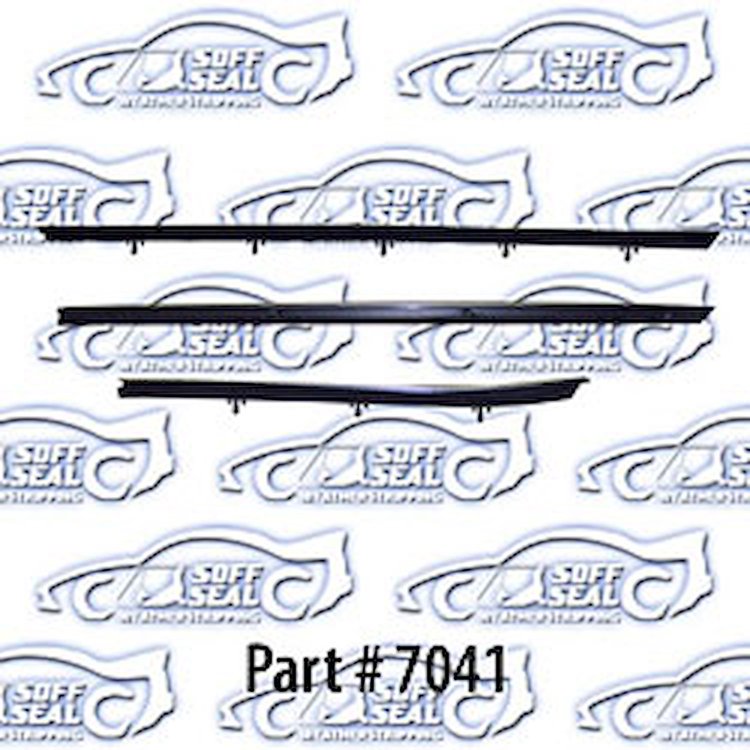 Window weatherstrip for 68 Oldsmobile Cutlass 442 Convertible