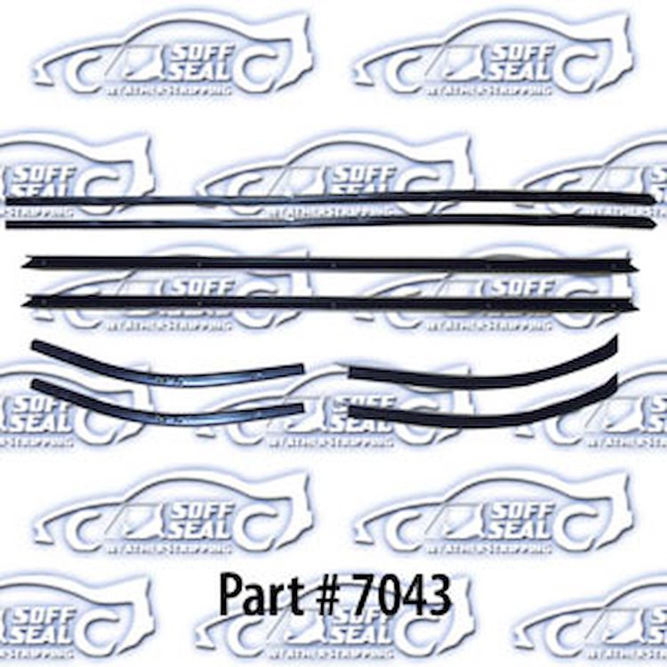 Window weatherstrip for 69-72 Cutlass 442 Convertible