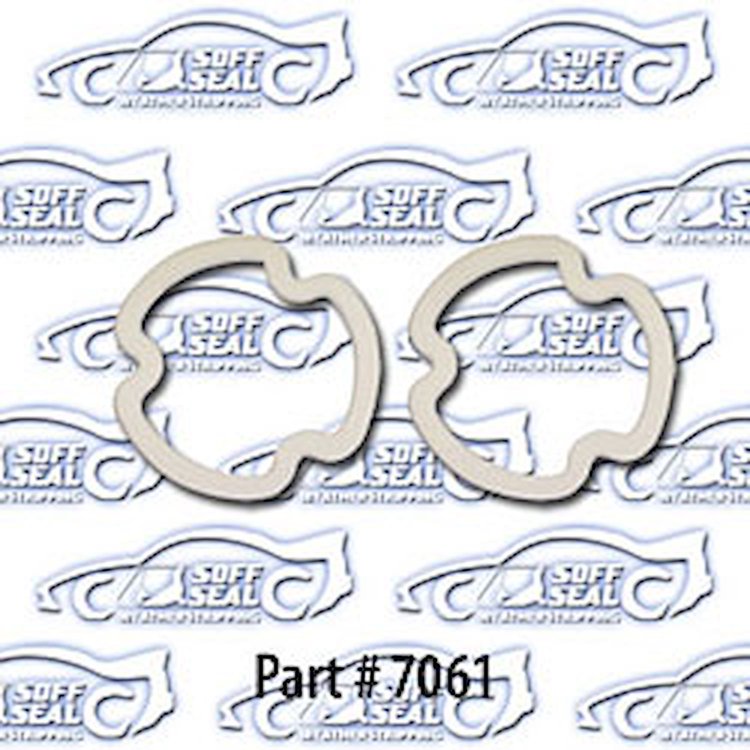 Parklight lens gaskets front bumper 71-72 Cutlass