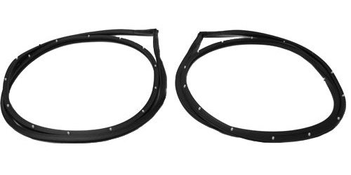 Door weatherstrip - rear door w/ clips 60-64 Chevrolet Corvair