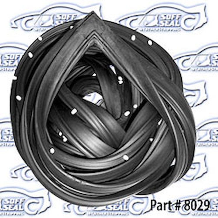 Door weatherstrip 75-80 Chevrolet Monza, Oldsmobile Starfire, Buick Skyhawk, Pontiac Sunbird H-Body Coupe