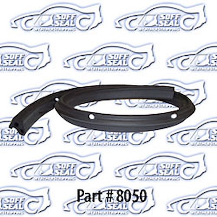 Header Seal - Convertible top, with clips 62-64 Chevrolet Corvair
