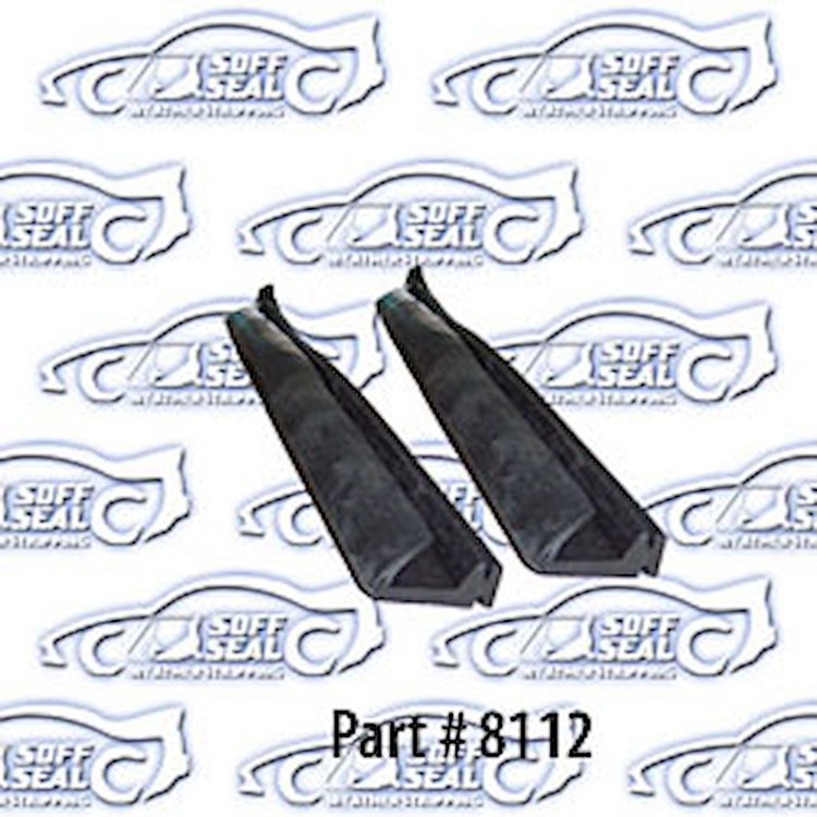 Quarter window seals 65-69 Chevrolet Corvair