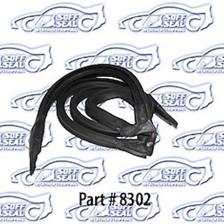 Header seal, targa 84-96 Chevrolet Corvette Coupe