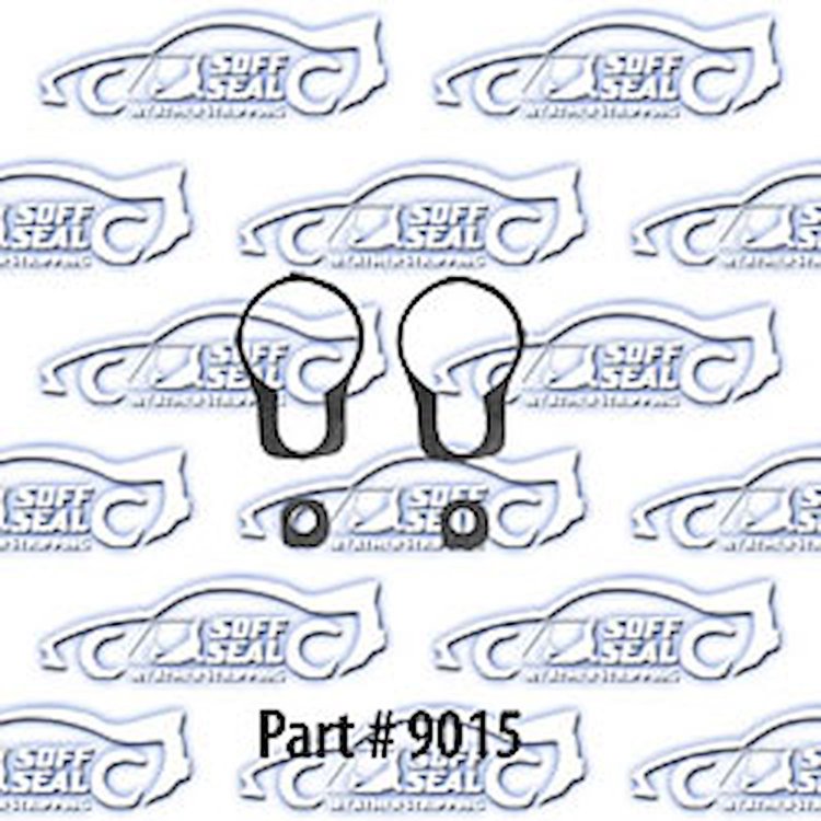 Door handle & lock gasket set 60-66 Chevrolet, Gmc Truck