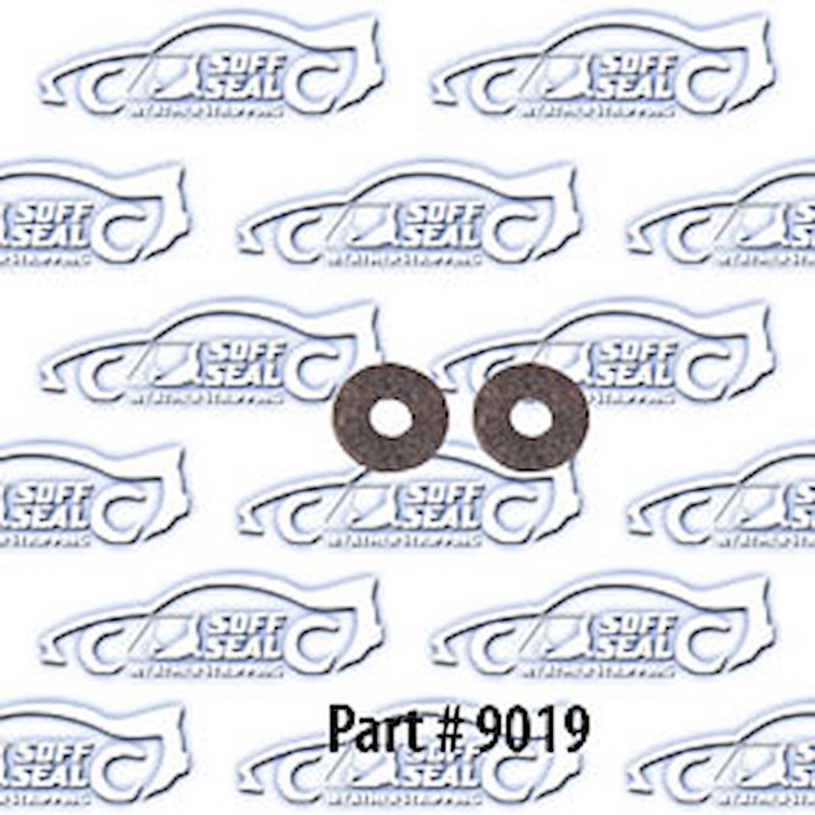 Door crank felt seals - 4 piece 60-66 Chevrolet, Gmc Truck Stepside C&K 10-30