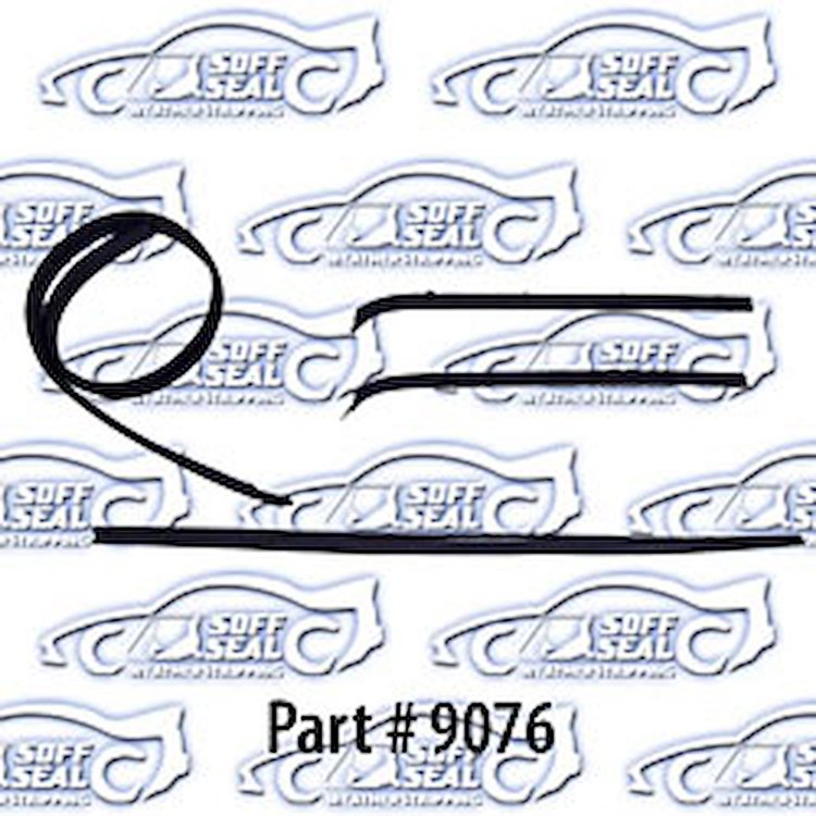 Window Channel Kit - Rear Side Door 73-76 Chevrolet, Gmc Suburban