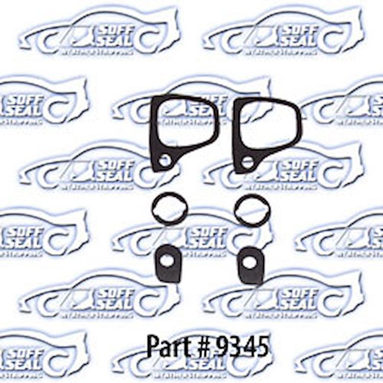 Door Handle & Lock Gasket Set 73-87 Chevrolet, Gmc Pickup, Blazer, Suburban C&K 10-30