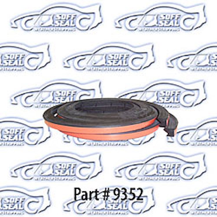 Upper door weatherstrip, on door 73-87 Chevrolet, Gmc Truck