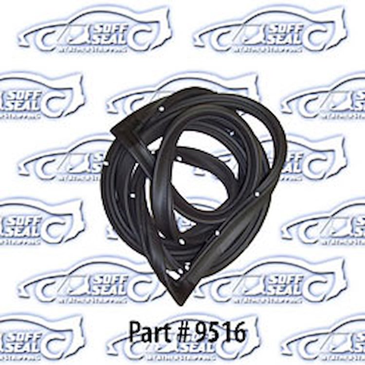 Door Weatherstrip W/ Clips Right, Cargo Door