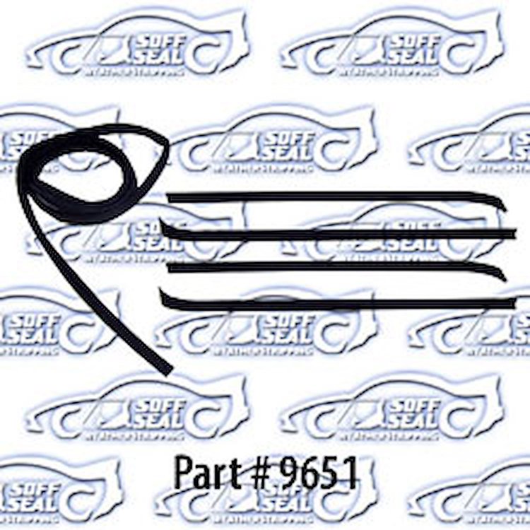 Window Channel Kit Includes: Window Weatherstrip, Channel & Division Bar