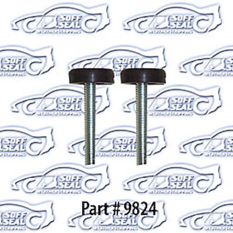 Hood Adjustment Bumpers W/ Adjustment Screws 67-72 Chevy/GMC Series 10, 20 And 30 Trucks 69-72 Blazer