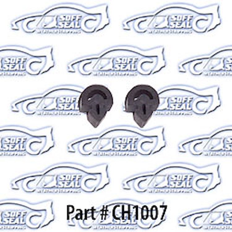 Door bumpers rounded 67-70 Doge Dart, Coronet, Charger 67-70 Plymouth Valiant, Barracuda, Satellite, Gtx