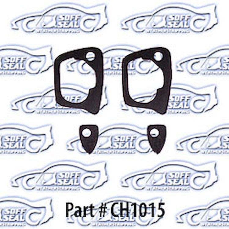 Door Handle/Lock Gasket Set 67-70 Dodge Coronet, Charger, Plymouth Blevedere, Satellite Gtx