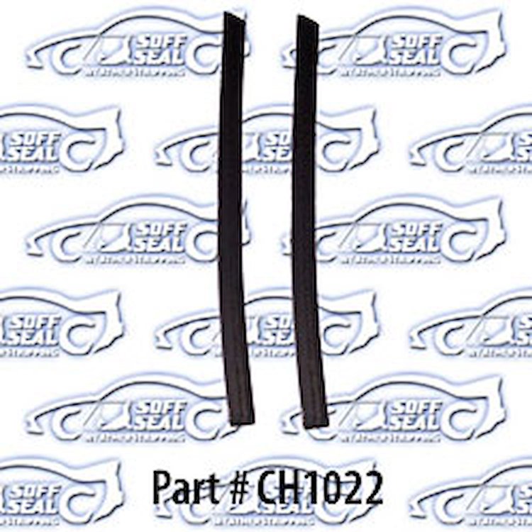 Quarter Window Seals 67-69 Plymouth Barracuda Hardtop